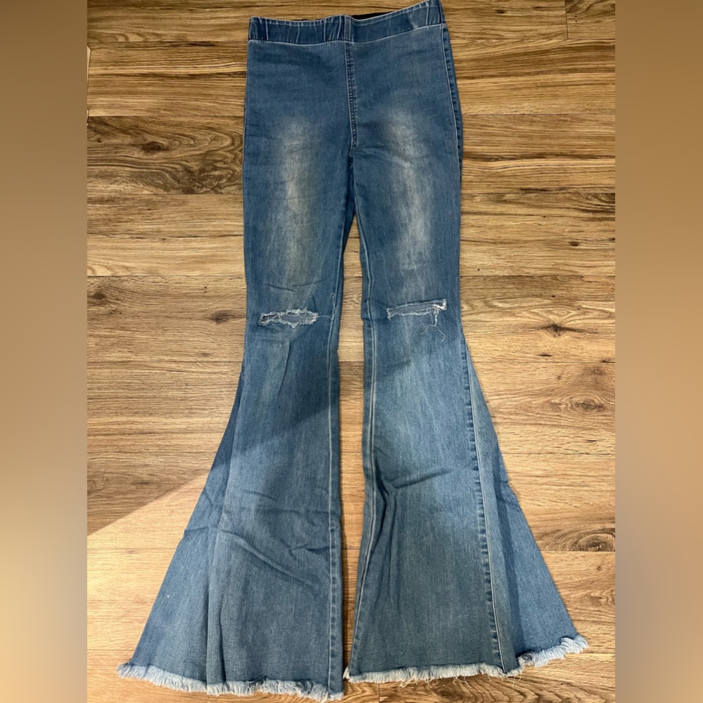 Bell bottom jeans